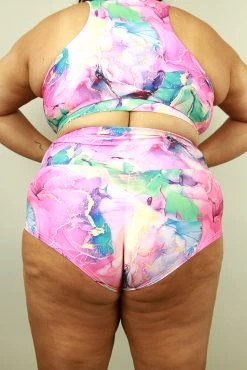 Celestial High Waisted BRAZIL Scrunchie Bum Shorts – BLISS | Plus Size Pole Wear -Pole Dancing Clothing Store 17E2E402 6EF4 4065 94F1 D03B2B311BD8