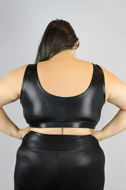 Black Sparkle Sweet Scoop Sports Bra – Plus Size -Pole Dancing Clothing Store 1A108E7A B1D3 41B0 8C1F E895E7134F2F