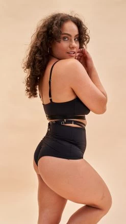 Poppy Strappy Top Black 12 Poppy Strappy Top Black -Pole Dancing Clothing Store 231108 LunaLae 21 1317 1