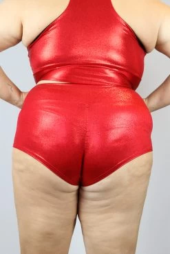 Red Sparkle High Waisted BRAZIL Scrunch Bum Shorts – Plus Size | Pole Wear -Pole Dancing Clothing Store 38544AA8 6EE3 4E10 8442 737DF3AACCCB