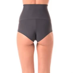 Betty High Waisted Shorts (grey / Black) -Pole Dancing Clothing Store 3otsjfr8by.Betty shorts grey black 3