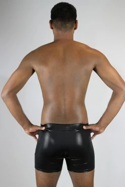 Black Sparkle Pole Short Mens Polewear -Pole Dancing Clothing Store 4130A7B7 E020 4623 BE0C F3BB983E3CD1