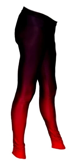 Black/Red Ombre Legging