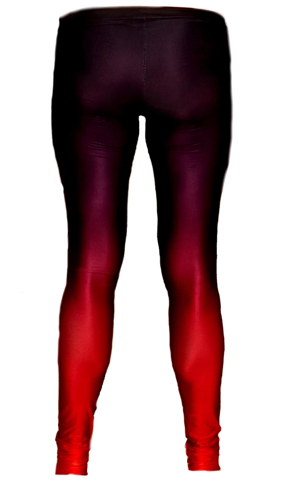 Black/Red Ombre Legging 4 Black/Red Ombre Legging - Image 2