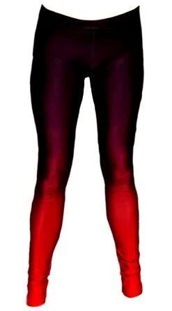 Black/Red Ombre Legging 7 Black/Red Ombre Legging -Pole Dancing Clothing Store 629208026