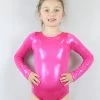Pink Sparkle Long Sleeve One Piece Girls Leotard For Gymnastics -Pole Dancing Clothing Store 6407DE47 3E63 425A A76D 30847286C264 1 105 c
