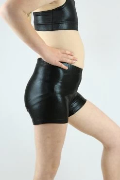Black Sparkle Short Youth Girls -Pole Dancing Clothing Store 67D2EFC5 F5DE 4DA2 8B44 D76D4F73C9C4