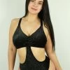 Velveteratti Side Cut Out One Piece Leotard Bodysuit – Glitter Midnight 2 Velveteratti Side Cut Out One Piece Leotard Bodysuit – Glitter Midnight -Pole Dancing Clothing Store 69192A3D C6D0 485C A970 457906722E9F