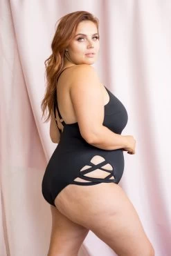 Yonce Bodysuit – Strappy Criss Cross Bodysuit Black -Pole Dancing Clothing Store 6R7A8253 b98c8bfb 15ec 46f4 8d01 2adb94901b80