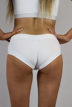 Matte White Naughty Booty Shorts -Pole Dancing Clothing Store 756DD9CB 452B 486F B50A 46DD25FEE5A2 1 105 c