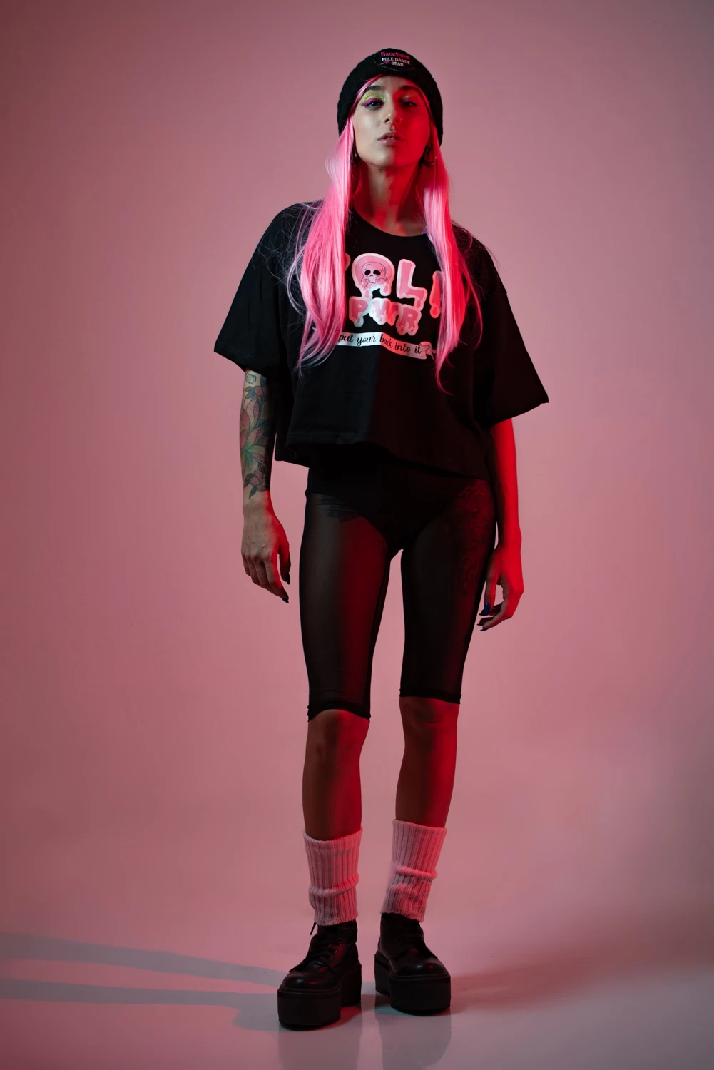 Biker Mesh Leggings 5 Biker Mesh Leggings - Image 3