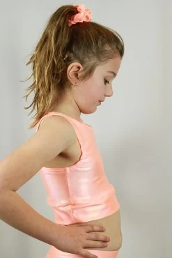 Ibiza Sparkle Long Line Crop Top Youth Girls -Pole Dancing Clothing Store 7B7F215D 028C 4877 A52B B3813C52469C