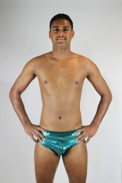 Jade Sparkle Pole Brief Mens Polewear