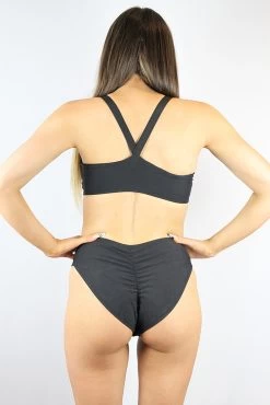 Matte Black Side Cut Out One Piece Leotard Bodysuit -Pole Dancing Clothing Store 91DB7F53 9185 4A75 B5B9 EC93EA451F99 1 105 c