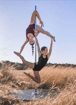 Blue Velvet Bodysuit For Pole Dancing -Pole Dancing Clothing Store 952801539 1