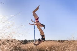 Blue Velvet Bodysuit For Pole Dancing -Pole Dancing Clothing Store 952828687 1