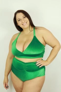 Velveteratti Forest Plus Size Bikini Bra
