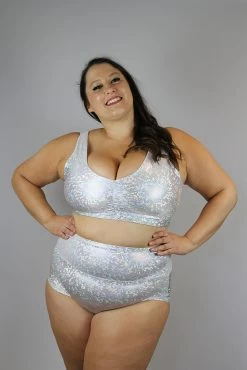 White Sparkle High Waisted BRAZIL Scrunch Bum Shorts – Plus Size | Pole Wear 11 White Sparkle High Waisted BRAZIL Scrunch Bum Shorts – Plus Size | Pole Wear -Pole Dancing Clothing Store AE7B874C 33D6 4303 9729 E36013E561AE 1
