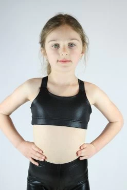 Black Sparkle V Sports Bra Youth Girls 8 Black Sparkle V Sports Bra Youth Girls -Pole Dancing Clothing Store B2231E95 605A 4DD3 BB94 31E174CB4EFD 1