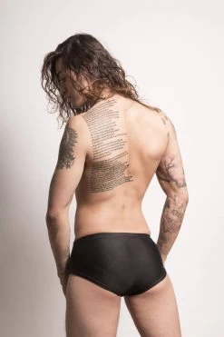 Black Brief -Pole Dancing Clothing Store Backbone mens black brief 3