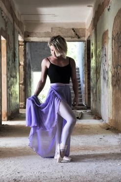 Dance Skirt -Pole Dancing Clothing Store Backbone skirt purple 1