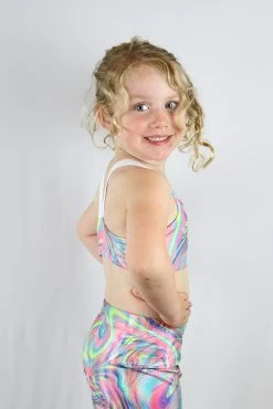 Retro Sparkle V Sports Bra Youth Girls -Pole Dancing Clothing Store C0575398 4007 4B07 827A 0608209C1917