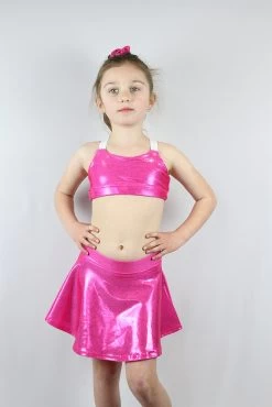 Pink Sparkle V Sports Bra Youth Girls -Pole Dancing Clothing Store C7E7E97F 0F47 4694 A5F5 1598AEAFEA40 1 105 c