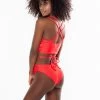 Caris Red Bottom -Pole Dancing Clothing Store Caris red 2 Backbone polewear