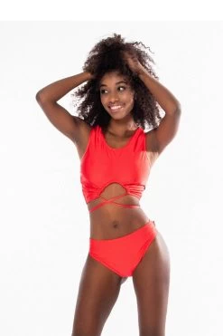 Caris Red Bottom -Pole Dancing Clothing Store Caris red Backbone polewear