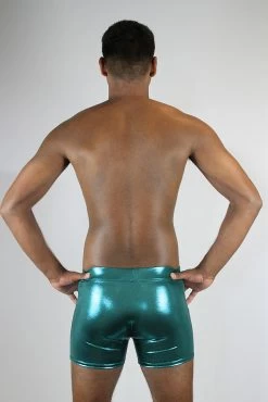 Jade Sparkle Pole Short Mens Polewear -Pole Dancing Clothing Store E1A6B3E4 E7BA 497D B137 47516141AA8C