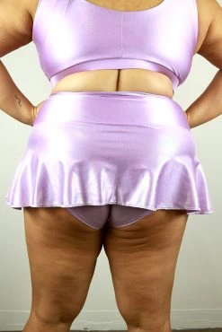 Lilac Sparkle Mid Waisted Skort – Plus Size 11 Lilac Sparkle Mid Waisted Skort – Plus Size -Pole Dancing Clothing Store F0010C16 308A 4AE5 8917 5482C919FCB3