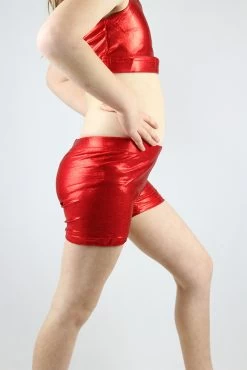 Red Sparkle Short Youth Girls -Pole Dancing Clothing Store F2E7EDD5 AA8D 4365 B071 7532073E94D1 1 105 c