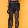 Lace Leggings -Pole Dancing Clothing Store Lace leggings Backbone polewear