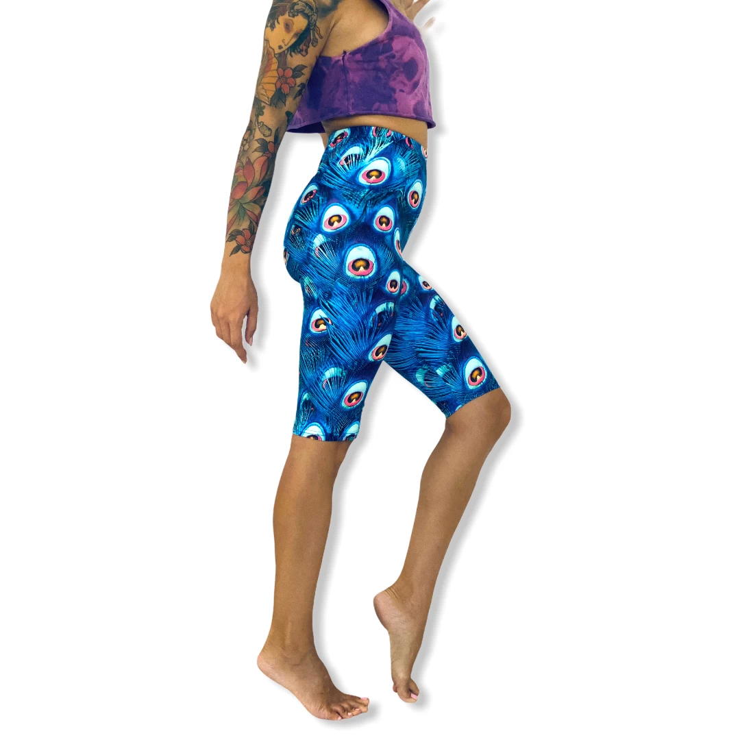 Biker Peacock Leggings 3 Biker Peacock Leggings
