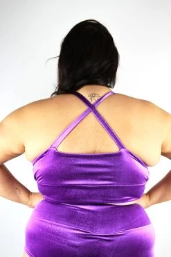 Velveteratti Plus Size Bikini Bra Glitter Purple 12 Velveteratti Plus Size Bikini Bra Glitter Purple -Pole Dancing Clothing Store Velveteratti Plus Size Bikini Bra Glitter Purple baackRarr designs