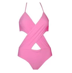 Crossover Cutout Bodysuit Leo31