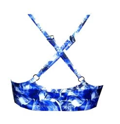 BK6P440 Diamond Print Keyhole Tiered Crop Top -Pole Dancing Clothing Store a88653 3f40f4d466bc4386aa25cba885075585