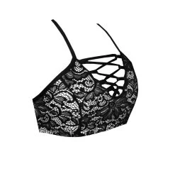 Lace Up Lace Pole Crop Top BK86lace -Pole Dancing Clothing Store a88653 7abb714594474e828117962f7804abccmv2 d 3088 3272 s 4 2 scaled 1