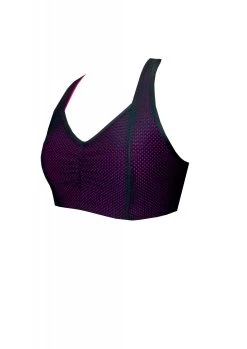 BK54PB Hot Pink Black Mesh Scrunchie Max Impact Crop Top -Pole Dancing Clothing Store a88653 ed532d461efb4318a643548705a9249fmv2 d 2040 2880 s 2 scaled 1