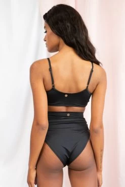 Layla High Waist – Ruched High Waist Bottom Recycled -Pole Dancing Clothing Store bl3