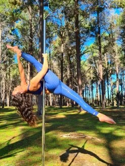 Blue Mermaid Sticky Pole Legging -Pole Dancing Clothing Store blue 7