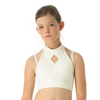 Diamond Top For Kids Ivory White 3 Diamond Top For Kids Ivory White