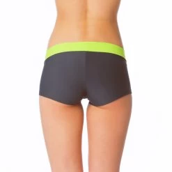 Mandy (grey / Lime) -Pole Dancing Clothing Store m43id1b3tv.Mandy shorts grey lime 3