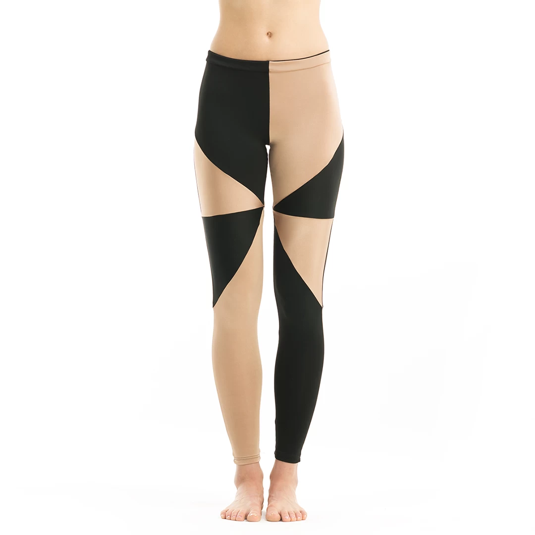 Movement Kaleidoscope Leggings BLACK/NUDE 01 4 Movement Kaleidoscope Leggings BLACK/NUDE 01 - Image 2