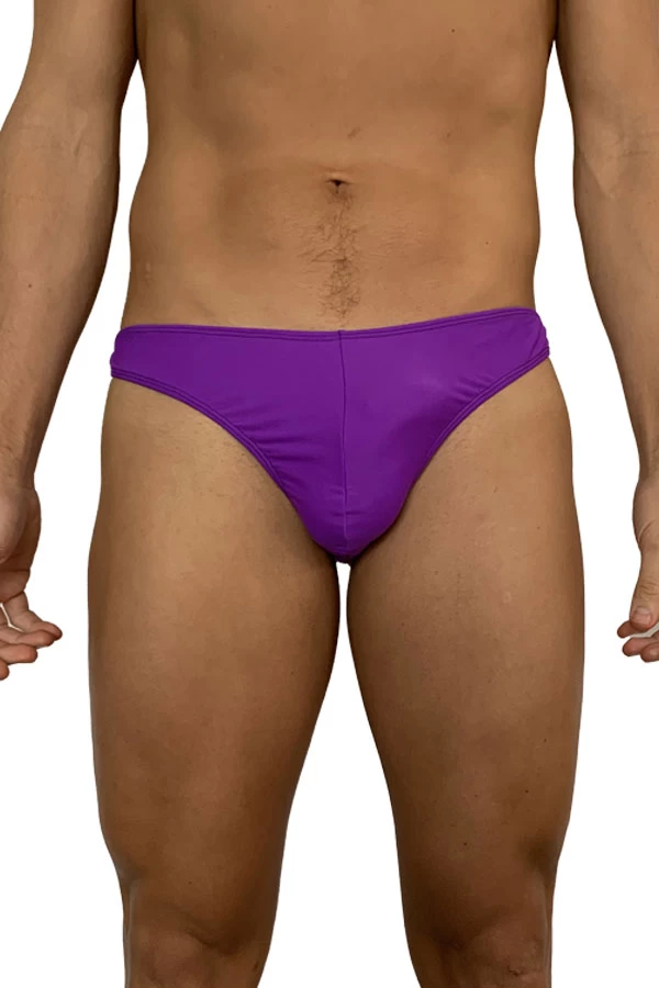 Mens G-string – Purple 4 Mens G-string – Purple - Image 2