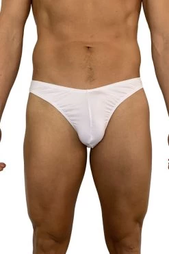 Mens G-string – White