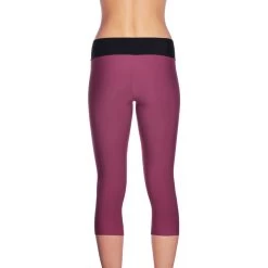 Naomi 3/4 Workout Leggings (ruby / Black) -Pole Dancing Clothing Store x89h7ydsf9.Naomi leggings ruby black 3
