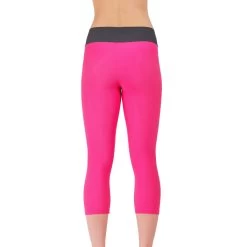 Naomi 3/4 Workout Leggings (pink / Grey) -Pole Dancing Clothing Store xy6q1cjzuc.Naomi leggings pink grey 3