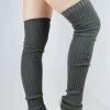 Extra Long Stirr-up Knit Legwarmers Charcoal -Pole Dancing Clothing Store 173C1007 BD49 4AD2 86D8 4596CD39A845 1 105 c