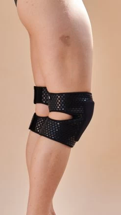 Velcro Sticky Grip Knee Pads Black -Pole Dancing Clothing Store 230329 LUNALAE 64 2184